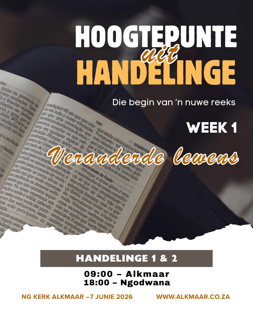 7 Junie dienste te Alkmaar 09:00 & Ngodwana 18:00